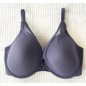 Third Love Bra Size 34G 24/7 Classic Contour Plunge Purple Underwire